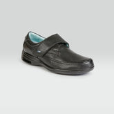 Enrique - Zapato Formal Negro Piel de Venado con Borrego Jarking